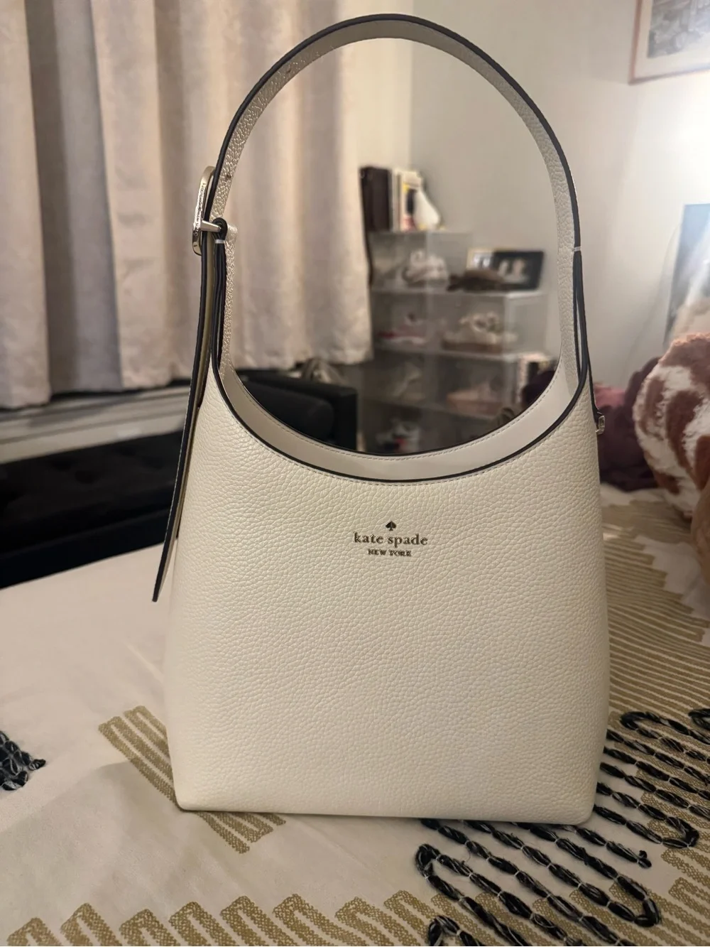 Kate spade White Leather Shoulder Bag